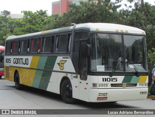 Empresa Gontijo de Transportes 11015 na cidade de São Paulo, São Paulo, Brasil, por Lucas Adriano Bernardino. Número da foto: #7953301.