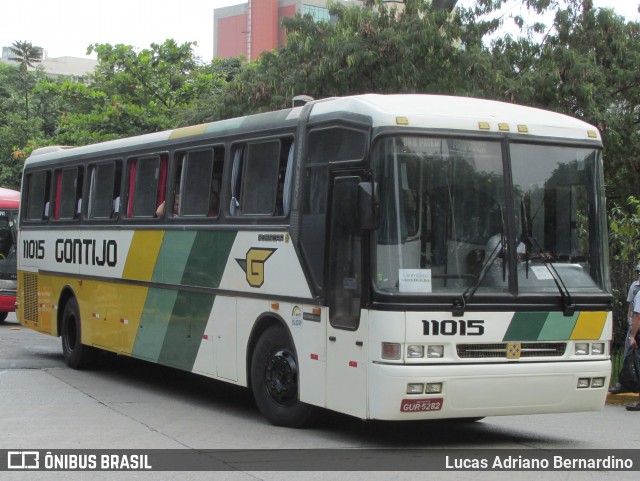 Empresa Gontijo de Transportes 11015 na cidade de São Paulo, São Paulo, Brasil, por Lucas Adriano Bernardino. ID da foto: 7953301.