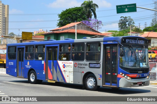 Viação Pirajuçara 11.735 na cidade de São Paulo, São Paulo, Brasil, por Eduardo Ribeiro. Número da foto: #7954402.