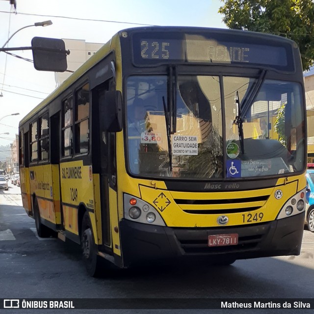 Viação Sul Fluminense 1249 na cidade de Volta Redonda, Rio de Janeiro, Brasil, por Matheus Martins da Silva. Número da foto: #7953696.