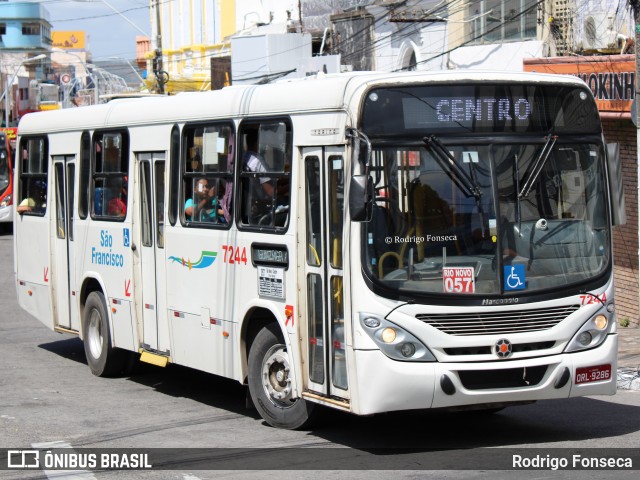 Empresa São Francisco 7244 na cidade de Maceió, Alagoas, Brasil, por Rodrigo Fonseca. ID da foto: 7955625.