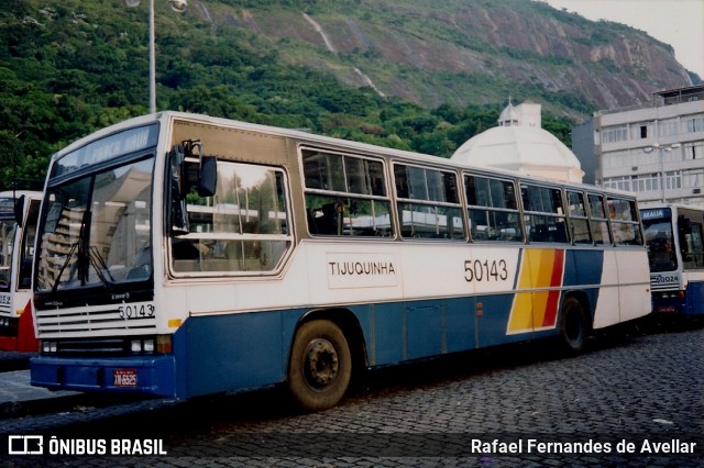 Tijuquinha - Auto Viação Tijuca 50143 na cidade de Rio de Janeiro, Rio de Janeiro, Brasil, por Rafael Fernandes de Avellar. ID da foto: 7955588.