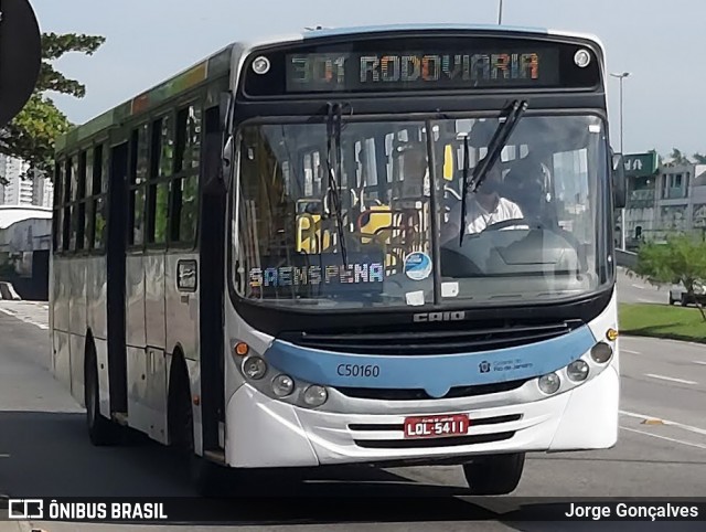 Tijuquinha - Auto Viação Tijuca C50160 na cidade de Rio de Janeiro, Rio de Janeiro, Brasil, por Jorge Gonçalves. ID da foto: 7955483.