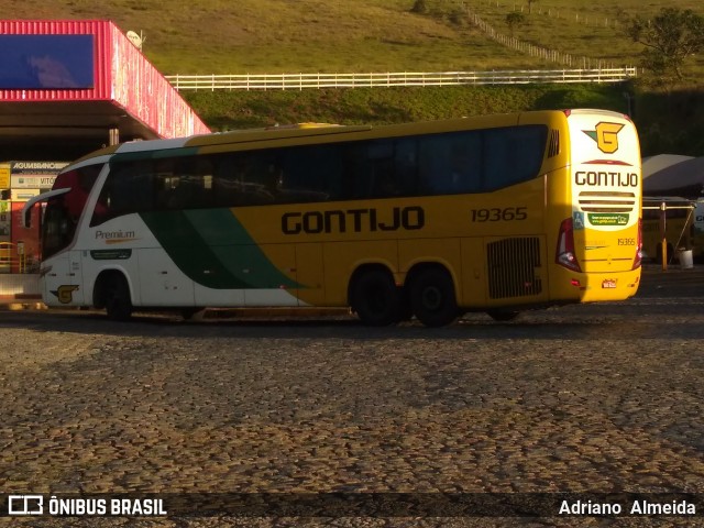 Empresa Gontijo de Transportes 19365 na cidade de João Monlevade, Minas Gerais, Brasil, por Adriano  Almeida. ID da foto: 7956637.