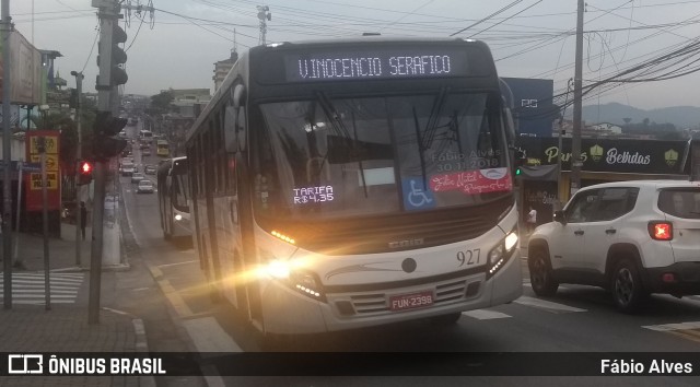 Del Rey Transportes 927 na cidade de Carapicuíba, São Paulo, Brasil, por Fábio Alves. Número da foto: #7957091.