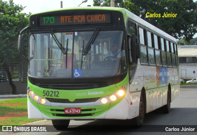 Rápido Araguaia 50212 na cidade de Goiânia, Goiás, Brasil, por Carlos Júnior. Número da foto: #7956735.