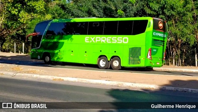 Expresso Transporte e Turismo Ltda. 3105 na cidade de Cuiabá, Mato Grosso, Brasil, por Guilherme Henrique. ID da foto: 7957661.