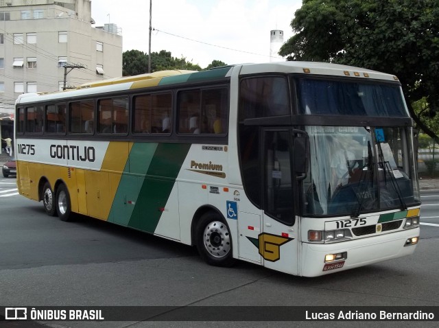 Empresa Gontijo de Transportes 11275 na cidade de São Paulo, São Paulo, Brasil, por Lucas Adriano Bernardino. ID da foto: 7957328.