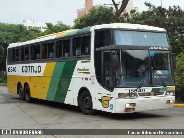 Empresa Gontijo de Transportes 15840 na cidade de São Paulo, São Paulo, Brasil, por Lucas Adriano Bernardino. ID da foto: 7955381.