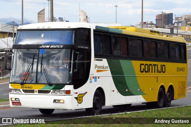 Empresa Gontijo de Transportes 15440 na cidade de Belo Horizonte, Minas Gerais, Brasil, por Andrey Gustavo. ID da foto: 7958089.