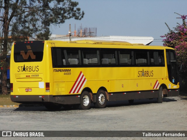 Viação Itapemirim 44089 na cidade de Juiz de Fora, Minas Gerais, Brasil, por Tailisson Fernandes. ID da foto: 7959966.