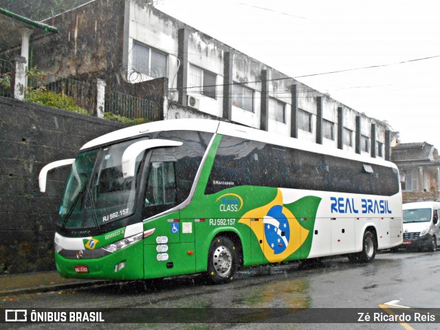 Real Brasil Turismo 960 na cidade de Petrópolis, Rio de Janeiro, Brasil, por Zé Ricardo Reis. Número da foto: #7959263.