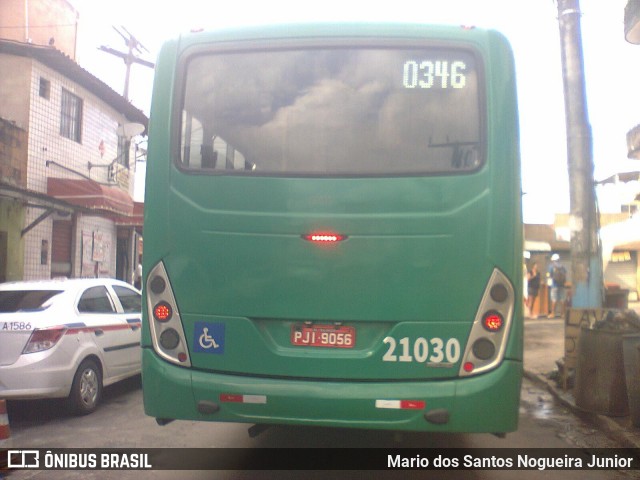 OT Trans - Ótima Salvador Transportes 21030 na cidade de Salvador, Bahia, Brasil, por Mario dos Santos Nogueira Junior. ID da foto: 7957795.