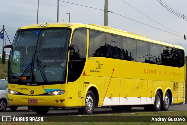 Viação Itapemirim 8871 na cidade de Belo Horizonte, Minas Gerais, Brasil, por Andrey Gustavo. ID da foto: 7957852.