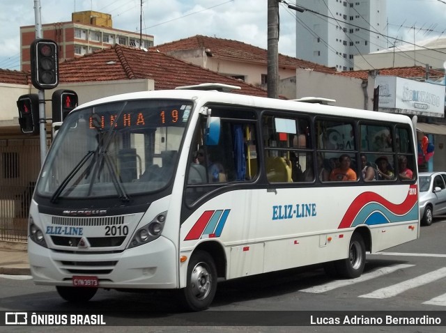 Eliz-Line Transporte e Turismo 2010 na cidade de Lençóis Paulista, São Paulo, Brasil, por Lucas Adriano Bernardino. ID da foto: 7959096.