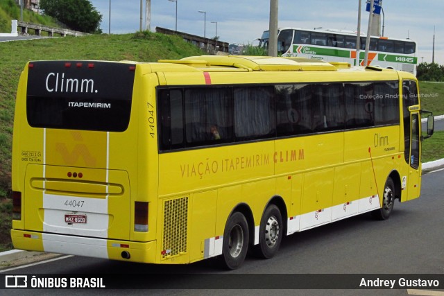 Viação Itapemirim 44047 na cidade de Belo Horizonte, Minas Gerais, Brasil, por Andrey Gustavo. ID da foto: 7958027.