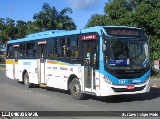 Expresso Vera Cruz 167 na cidade de Cabo de Santo Agostinho, Pernambuco, Brasil, por Gustavo Felipe Melo. Número da foto: #7958253.
