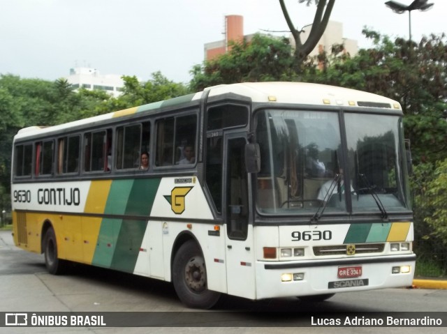 Empresa Gontijo de Transportes 9630 na cidade de São Paulo, São Paulo, Brasil, por Lucas Adriano Bernardino. ID da foto: 7958463.