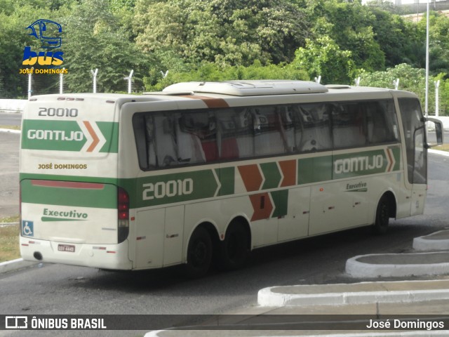 Empresa Gontijo de Transportes 20010 na cidade de Aracaju, Sergipe, Brasil, por José Domingos. ID da foto: 7958431.