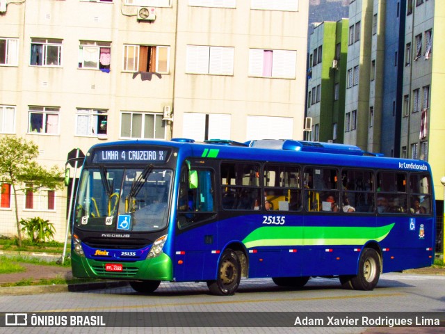 Rápido Expresso Fênix Viação 25135 na cidade de Cubatão, São Paulo, Brasil, por Adam Xavier Rodrigues Lima. ID da foto: 7960527.