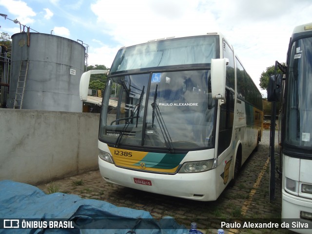 Empresa Gontijo de Transportes 12385 na cidade de Belo Horizonte, Minas Gerais, Brasil, por Paulo Alexandre da Silva. ID da foto: 7962229.