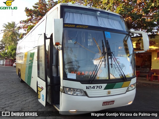 Empresa Gontijo de Transportes 12470 na cidade de Pirapora, Minas Gerais, Brasil, por Wagner Gontijo Várzea da Palma-mg. Número da foto: #7960842.