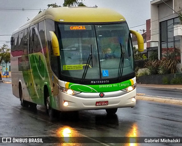 Expresso Princesa dos Campos 6225 na cidade de Ponta Grossa, Paraná, Brasil, por Gabriel Michalski. Número da foto: #7961928.