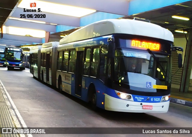 Viação Grajaú S.A. 6 1628 na cidade de São Paulo, São Paulo, Brasil, por Lucas Santos da Silva. ID da foto: 7963186.