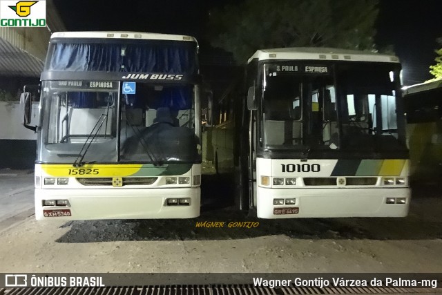 Empresa Gontijo de Transportes 15825 na cidade de Pirapora, Minas Gerais, Brasil, por Wagner Gontijo Várzea da Palma-mg. Número da foto: #7960835.