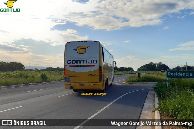 Empresa Gontijo de Transportes 12625 na cidade de Várzea da Palma, Minas Gerais, Brasil, por Wagner Gontijo Várzea da Palma-mg. ID da foto: 7960833.