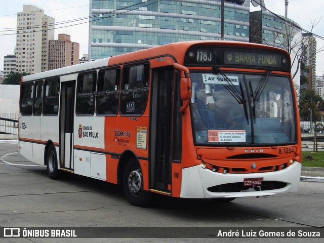 TRANSPPASS - Transporte de Passageiros 8 1254 na cidade de Rio de Janeiro, Rio de Janeiro, Brasil, por André Luiz Gomes de Souza. ID da foto: 7962655.