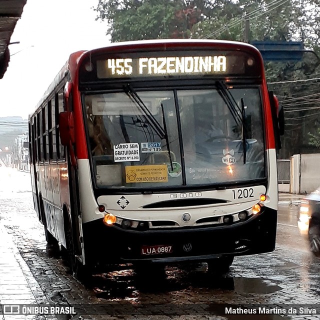 Viação Sul Fluminense 1202 na cidade de Volta Redonda, Rio de Janeiro, Brasil, por Matheus Martins da Silva. Número da foto: #7964943.