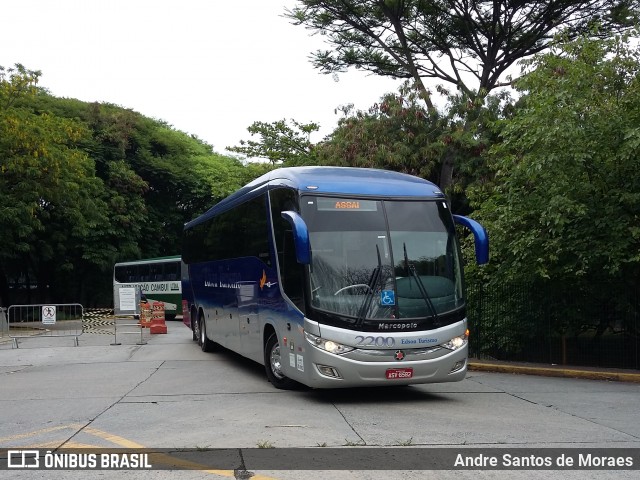 Edson Turismo 2200 na cidade de São Paulo, São Paulo, Brasil, por Andre Santos de Moraes. ID da foto: 7965375.