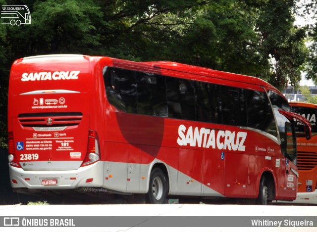 Viação Santa Cruz 23819 na cidade de São Paulo, São Paulo, Brasil, por Whitiney Siqueira. Número da foto: #7964427.