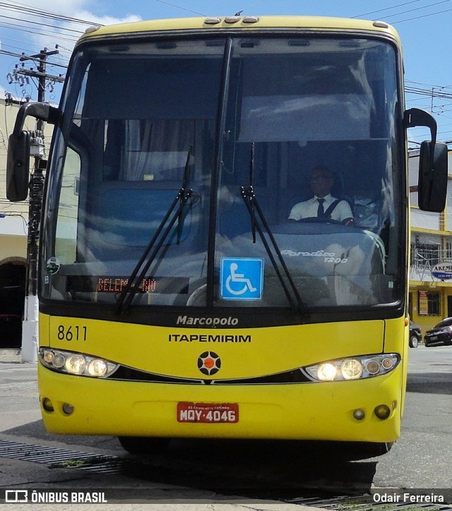 Viação Itapemirim 8611 na cidade de Belém, Pará, Brasil, por Odair Ferreira . ID da foto: 7966672.