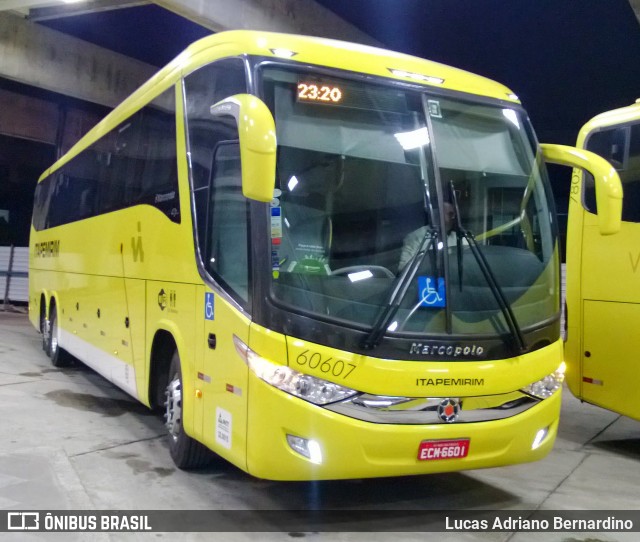 Viação Itapemirim 60607 na cidade de Curitiba, Paraná, Brasil, por Lucas Adriano Bernardino. Número da foto: #7963256.