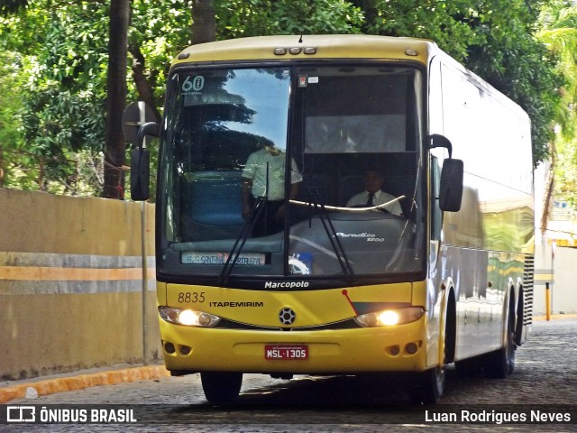 Viação Itapemirim 8835 na cidade de Fortaleza, Ceará, Brasil, por Luan Rodrigues Neves. ID da foto: 7964219.