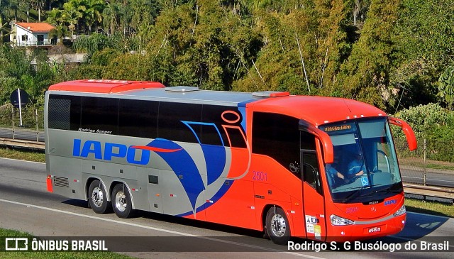 Viação Santana Iapó 2501 na cidade de Santa Isabel, São Paulo, Brasil, por Rodrigo S. G Busólogo do Brasil. ID da foto: 7966654.