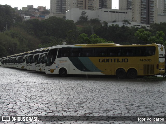 Empresa Gontijo de Transportes 14080 na cidade de Belo Horizonte, Minas Gerais, Brasil, por Igor Policarpo. Número da foto: #7965886.
