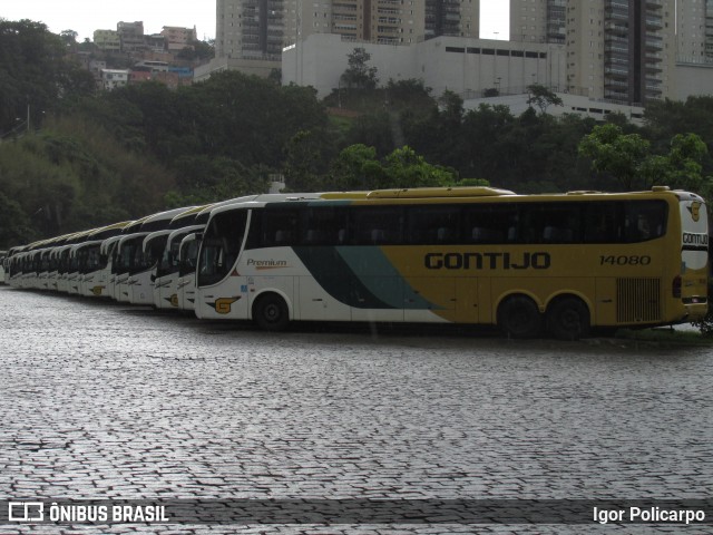 Empresa Gontijo de Transportes 14080 na cidade de Belo Horizonte, Minas Gerais, Brasil, por Igor Policarpo. ID da foto: 7965886.