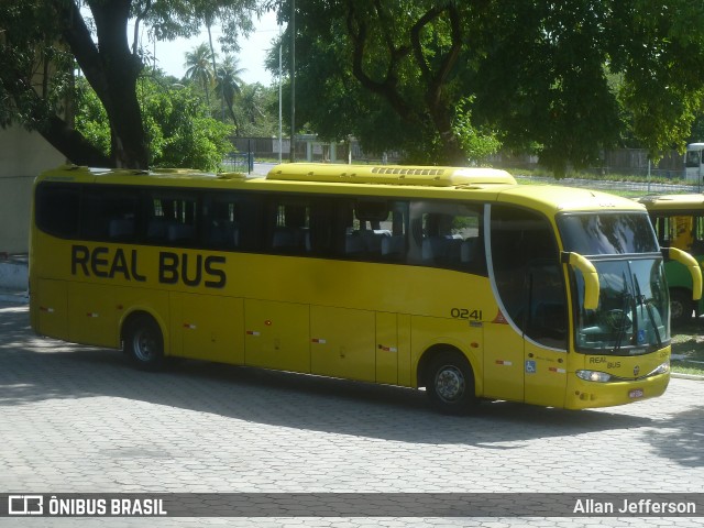 Expresso Real Bus 0241 na cidade de João Pessoa, Paraíba, Brasil, por Allan Jefferson. ID da foto: 7966285.