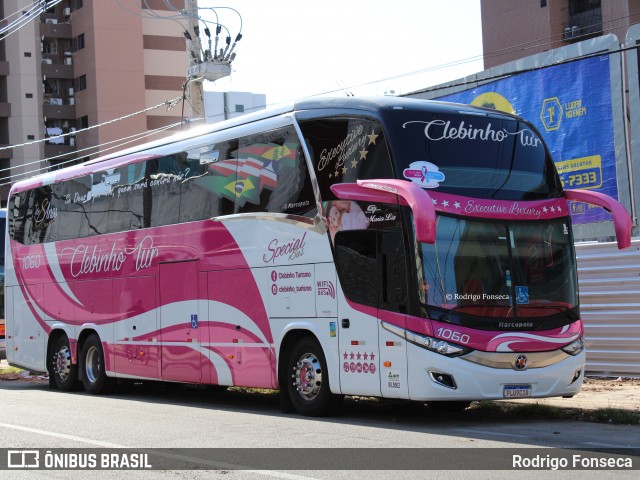 Clebinho Turismo 1060 na cidade de Maceió, Alagoas, Brasil, por Rodrigo Fonseca. ID da foto: 7964341.