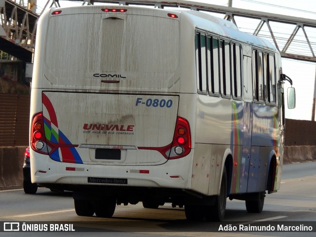 Univale Transportes F-0800 na cidade de Belo Horizonte, Minas Gerais, Brasil, por Adão Raimundo Marcelino. ID da foto: 7966160.