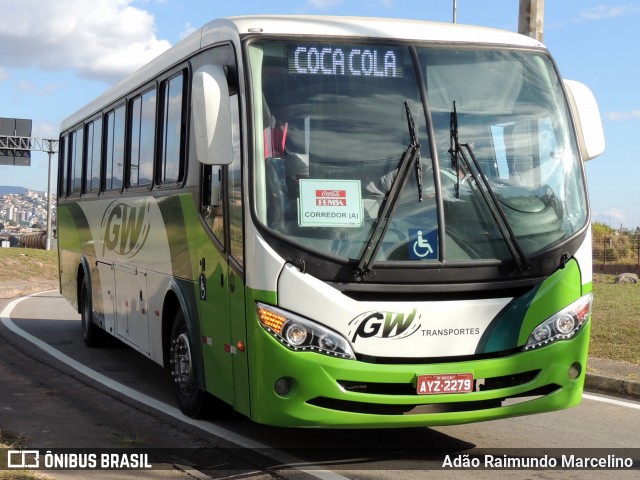 GW Transportes e Turismo 430 na cidade de Belo Horizonte, Minas Gerais, Brasil, por Adão Raimundo Marcelino. ID da foto: 7966197.