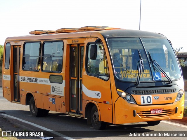 Transporte Suplementar de Belo Horizonte 1070 na cidade de Belo Horizonte, Minas Gerais, Brasil, por Adão Raimundo Marcelino. ID da foto: 7966495.