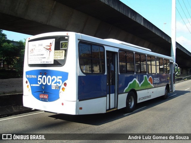 Tijuquinha - Auto Viação Tijuca 50025 na cidade de Rio de Janeiro, Rio de Janeiro, Brasil, por André Luiz Gomes de Souza. Número da foto: #7967493.