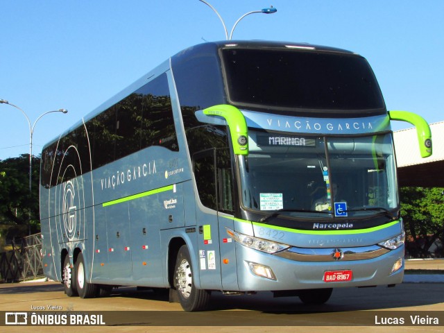 Viação Garcia 8422 na cidade de Maringá, Paraná, Brasil, por Lucas Vieira. ID da foto: 7967175.