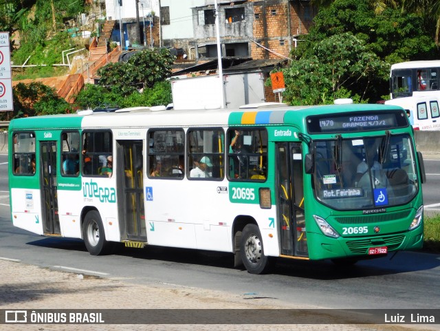 OT Trans - Ótima Salvador Transportes 20695 na cidade de Salvador, Bahia, Brasil, por Luiz  Lima. Número da foto: #7967791.