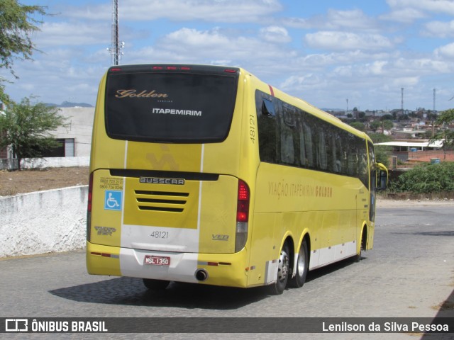 Viação Itapemirim 48121 na cidade de Caruaru, Pernambuco, Brasil, por Lenilson da Silva Pessoa. Número da foto: #7967822.