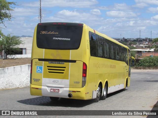 Viação Itapemirim 48121 na cidade de Caruaru, Pernambuco, Brasil, por Lenilson da Silva Pessoa. ID da foto: 7967822.